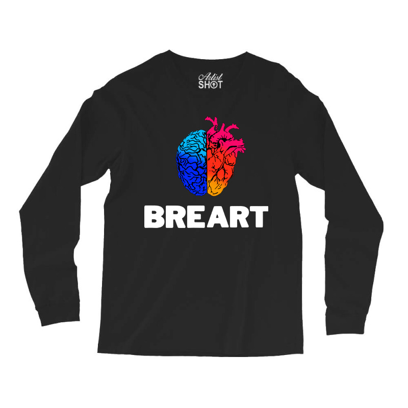 Breart Head Or Heart People Long Sleeve Shirts by THT | Artistshot