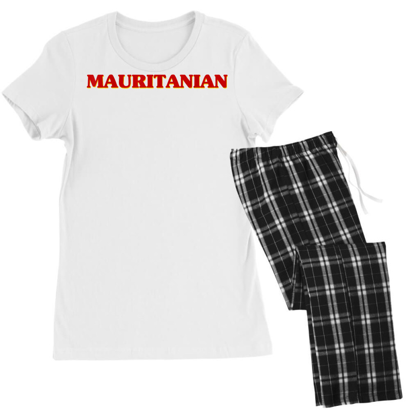 Mauritanian Dna Roots Aesthetic Nationality Pride Heritage T Shirt Women's Pajamas Set by belewomritans | Artistshot