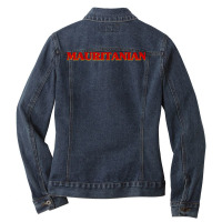 Mauritanian Dna Roots Aesthetic Nationality Pride Heritage T Shirt Ladies Denim Jacket | Artistshot