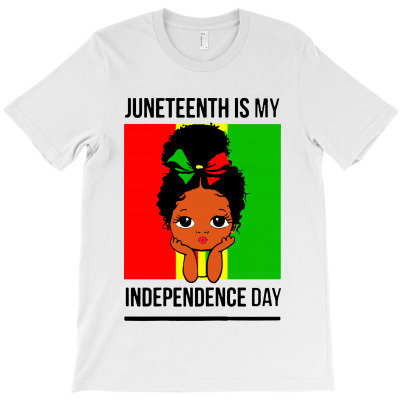 Juneteenth 1865 Black Girl Kids Toddlers T-shirt Designed By Carol H Smith