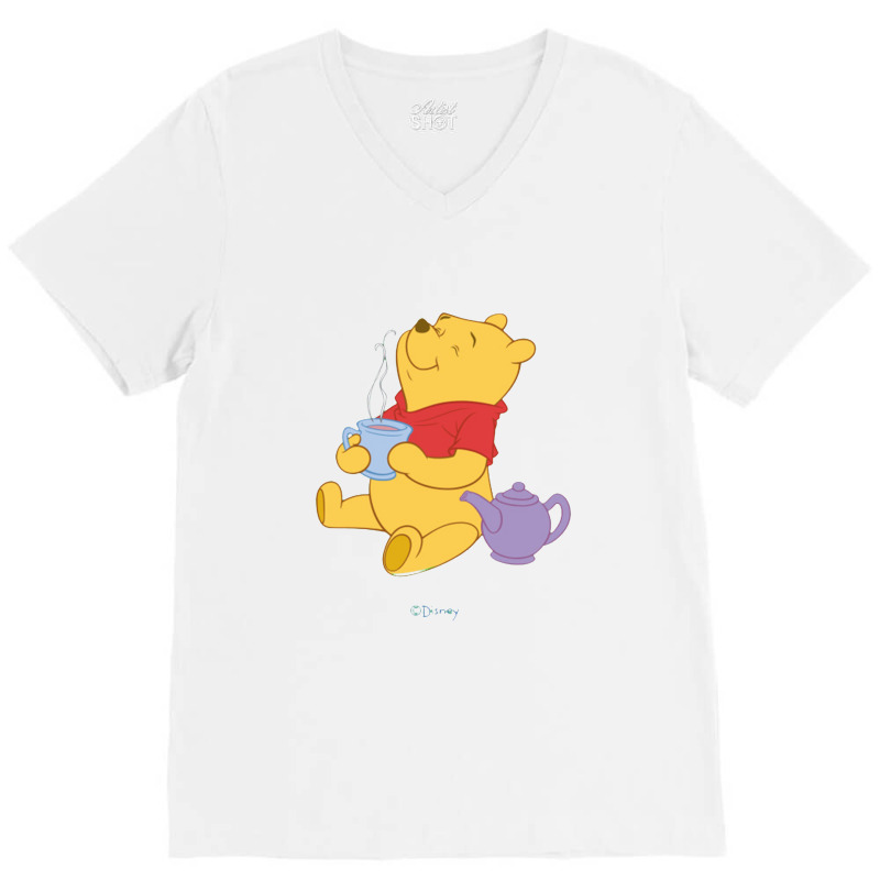 The Bear V-neck Tee | Artistshot