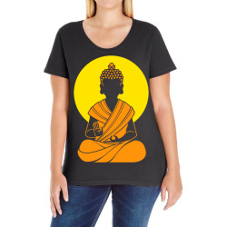 buddha buddhism buddhist Ladies Curvy T-Shirt | Artistshot