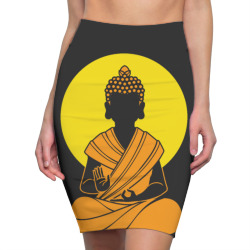 buddha buddhism buddhist Pencil Skirts | Artistshot