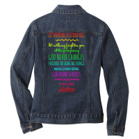 Saint Teresa Of Avila Bookmark Carmelite Catholic T Shirt Ladies Denim Jacket | Artistshot