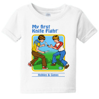 My First Knife Fight Baby Tee | Artistshot