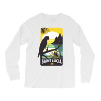 Saint Lucia Long Sleeve Shirts | Artistshot