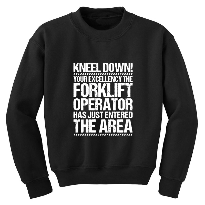 Forklift Operator Driver Youth Sweatshirt | Artistshot