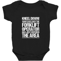 Forklift Operator Driver Baby Bodysuit | Artistshot