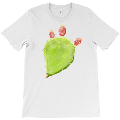 Cactus With Fruit T-shirt Designed By Şahin Aldıç