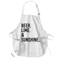 Beer Lime And Sunshine [tw] Medium-length Apron | Artistshot