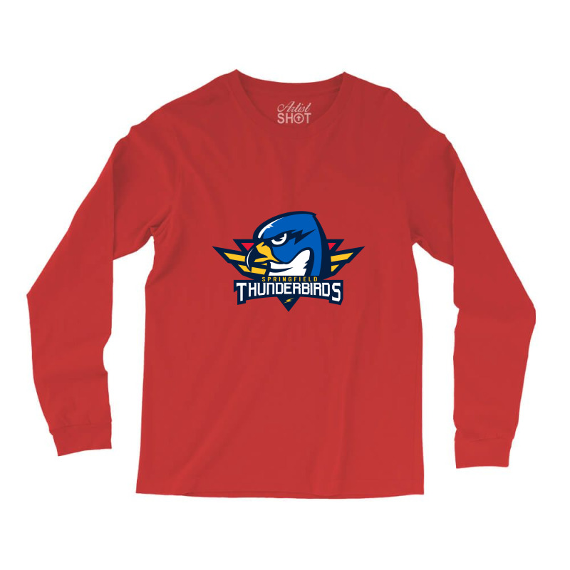 Springfield Thunderbirds Merch Long Sleeve Shirts | Artistshot