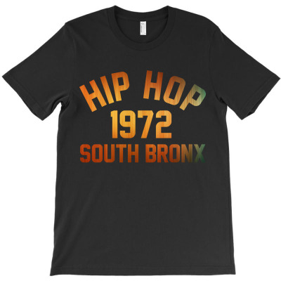 Hip Hop 1972 South Bronx T-shirt Designed By Shannon J Spencer