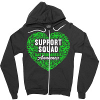 Support Squad I Digestive Tract Paralysis I Gastroparesis T Shirt Zipper Hoodie | Artistshot