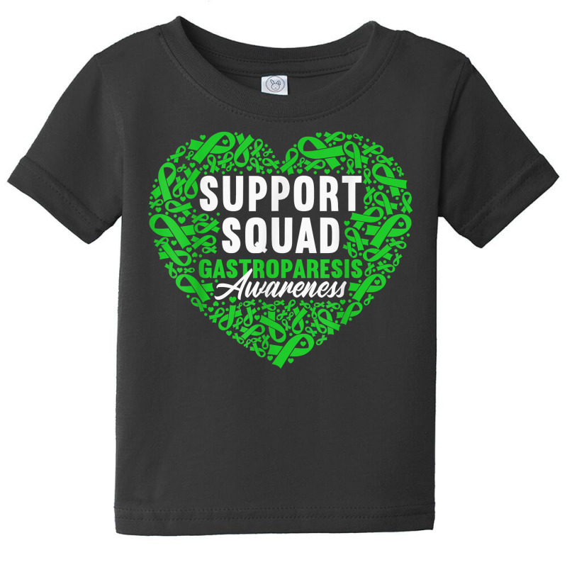 Support Squad I Digestive Tract Paralysis I Gastroparesis T Shirt Baby Tee by kasaqcsegurc | Artistshot