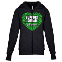 Support Squad I Digestive Tract Paralysis I Gastroparesis T Shirt Youth Zipper Hoodie | Artistshot