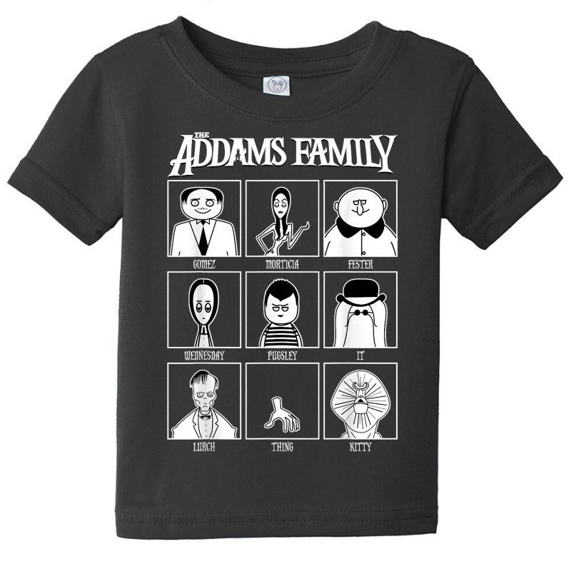 The Addams Family Yearbook T Shirt Baby Tee by rainandehay | Artistshot