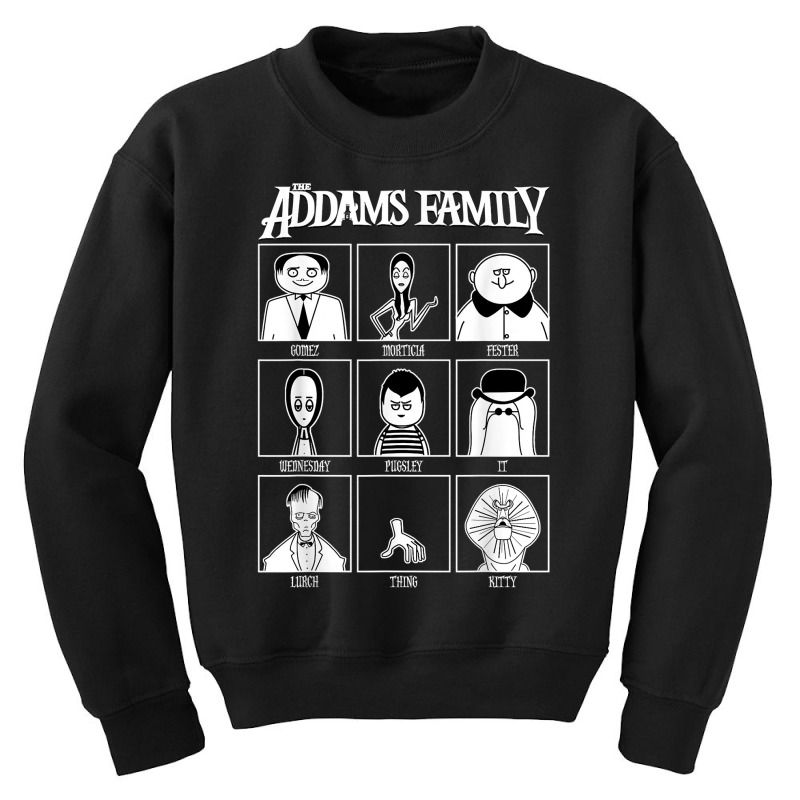 The Addams Family Yearbook T Shirt Youth Sweatshirt by rainandehay | Artistshot