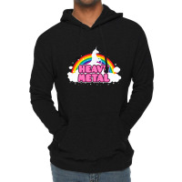 Unicorn Heavy Metal Lightweight Hoodie | Artistshot