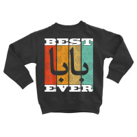 Funny Arabic Dad Baba Muslim Dad Islam Arab Best Baba Ever T Shirt Toddler Sweatshirt | Artistshot