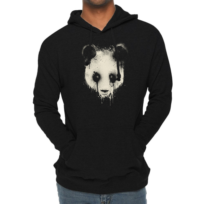 Panda Drip Lightweight Hoodie | Artistshot