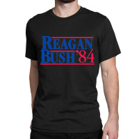 Reagan Bush 1984 Classic T-shirt | Artistshot