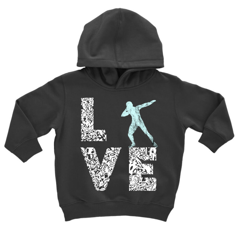 Shot Put Throwing Love Track And Field Field Thrower T Shirt Toddler Hoodie by manviwadlington | Artistshot