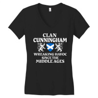 Cunningham Scottish Family Clan Scotland Name T Shirt Women's V-neck T-shirt | Artistshot