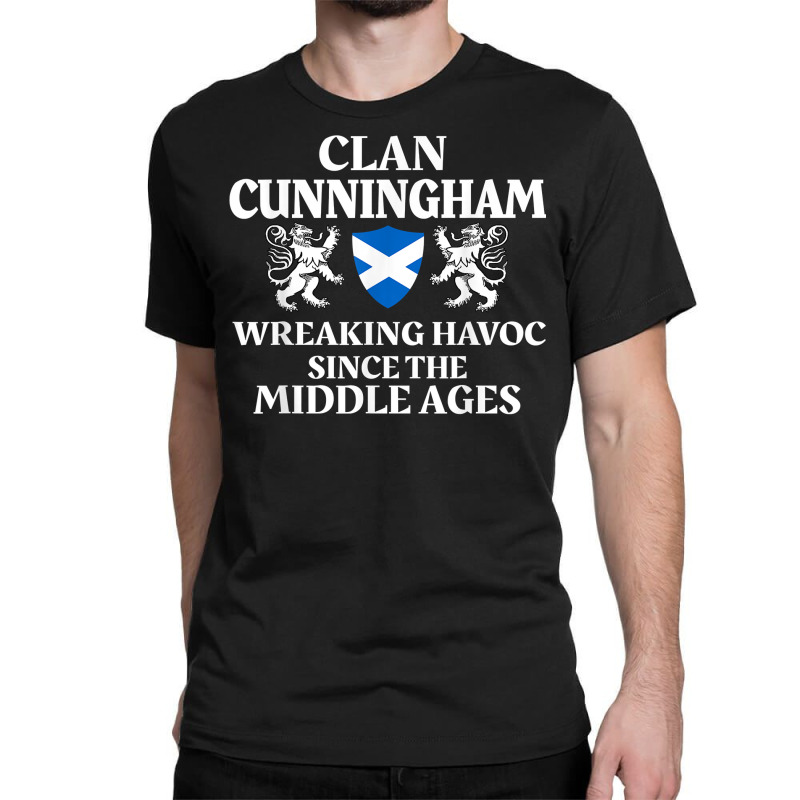 Cunningham Scottish Family Clan Scotland Name T Shirt Classic T-shirt by heartlytreleven | Artistshot