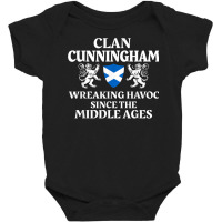 Cunningham Scottish Family Clan Scotland Name T Shirt Baby Bodysuit | Artistshot