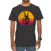 Retro Peace Shirt Love 60's 70's Hippie Inspired T Shirt Vintage T-shirt | Artistshot