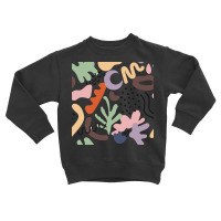 Various Colorful Shapes And Doodle Objects Toddler Sweatshirt | Artistshot