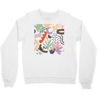 Various Colorful Shapes And Doodle Objects Crewneck Sweatshirt | Artistshot