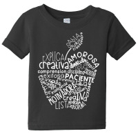 Spanish Bilingual Maestra Teacher Gift T Shirt Baby Tee | Artistshot