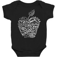 Spanish Bilingual Maestra Teacher Gift T Shirt Baby Bodysuit | Artistshot