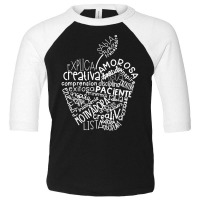 Spanish Bilingual Maestra Teacher Gift T Shirt Toddler 3/4 Sleeve Tee | Artistshot