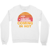 Tritoon Captain Pontoon Captain Tri Toon Coming In Hot Boat Tank Top Crewneck Sweatshirt | Artistshot