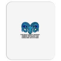 Zodiac Sign Of Aries Astrology Mousepad | Artistshot