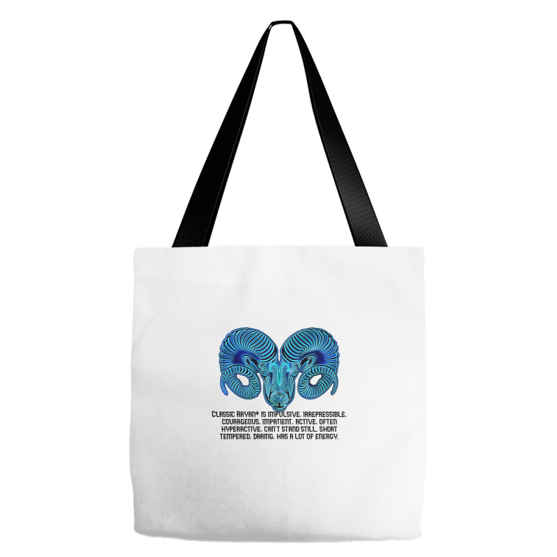 Zodiac Sign Of Aries Astrology Tote Bags | Artistshot