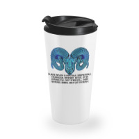 Zodiac Sign Of Aries Astrology Travel Mug | Artistshot