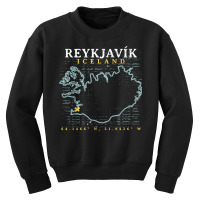 Iceland Reykjavik T Shirt Youth Sweatshirt | Artistshot