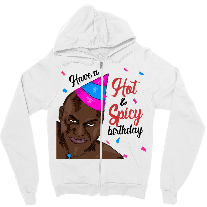 Ainsley Harriot Birthday Zipper Hoodie by Nitastudioz | Artistshot