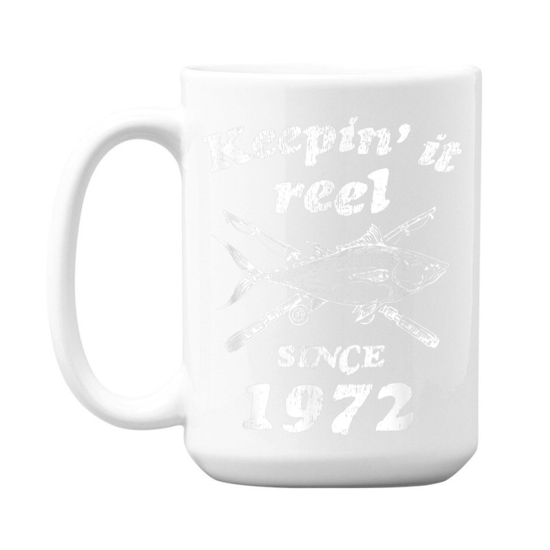 Fishing 50th Birthday Funny Fishings 50 Year Old 15 Oz Coffee Mug | Artistshot