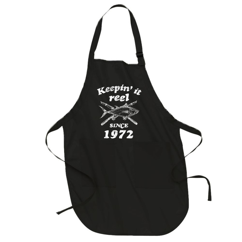 Fishing 50th Birthday Funny Fishings 50 Year Old Full-length Apron | Artistshot