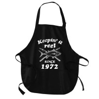 Fishing 50th Birthday Funny Fishings 50 Year Old Medium-length Apron | Artistshot