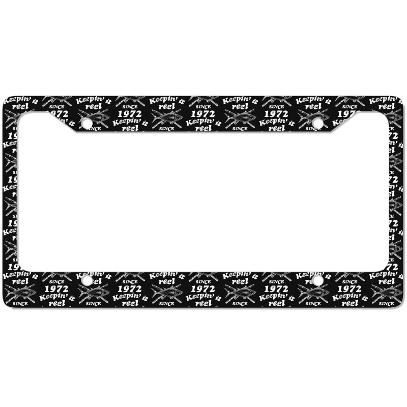 Fishing 50th Birthday Funny Fishings 50 Year Old License Plate Frame | Artistshot