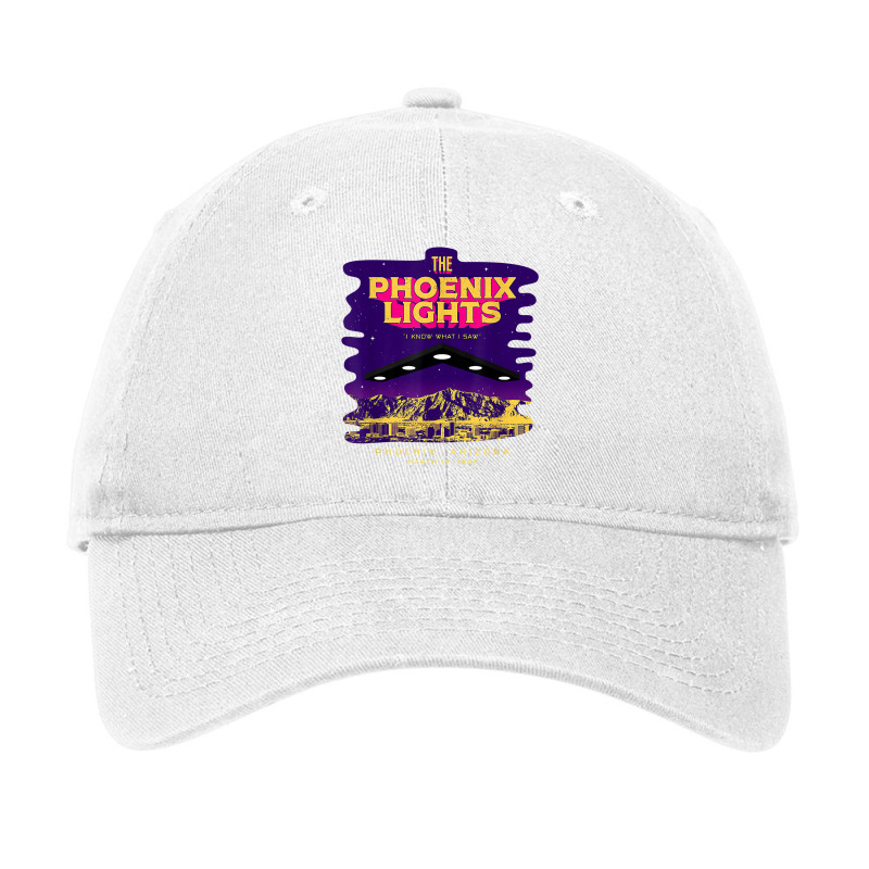 The Phoenix Lights Alien Believer Spaceship Ufo Men & Women T Shirt Adjustable Cap | Artistshot