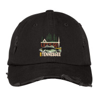 Fishing Camping Fishing In Tennessee Nature Tennessee Fishing Vintage Cap | Artistshot