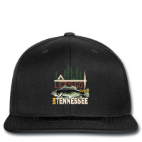 Fishing Camping Fishing In Tennessee Nature Tennessee Fishing Printed Hat | Artistshot