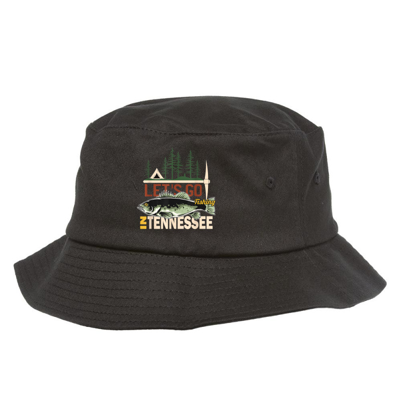 Fishing Camping Fishing In Tennessee Nature Tennessee Fishing Bucket Hat by urethrapricey | Artistshot