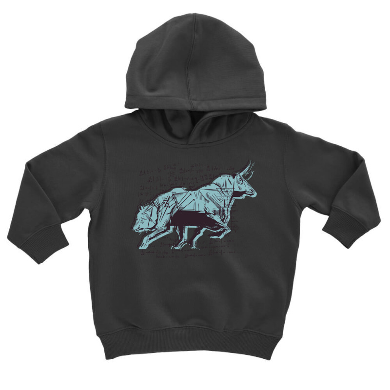 Stock Market Bulls And Bears Sweatshirt Toddler Hoodie by tandonwelters | Artistshot